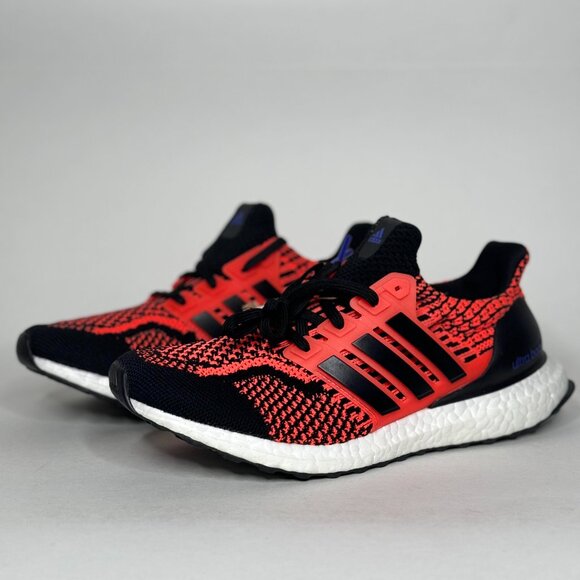 adidas Ultraboost 5.0 DNA Men's Running Sneaker (GX8965) Solar Red/Core Black - Picture 2 of 7